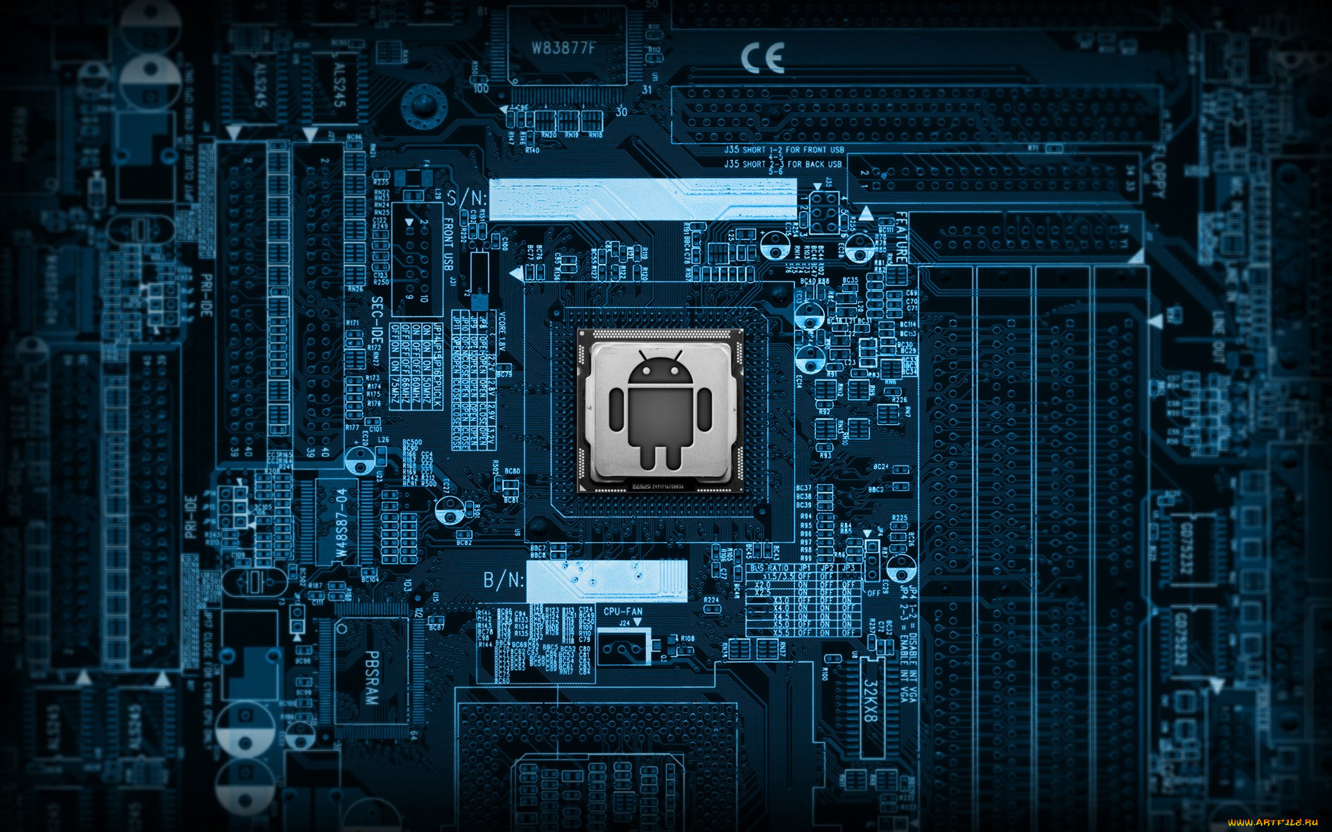 Обои Android processor Компьютеры Android, обои для рабочего стола,  фотографии android, processor, компьютеры, андроид, процессор Обои для рабочего  стола, скачать обои картинки заставки на рабочий стол.